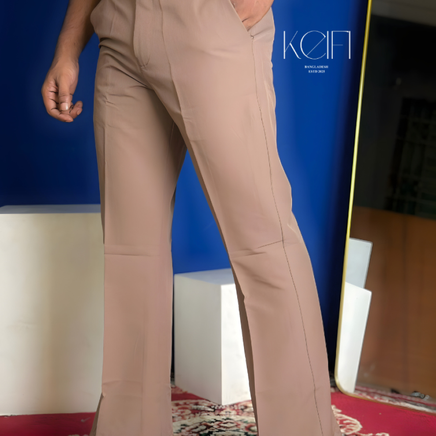 Bootcut Formal Pants Men